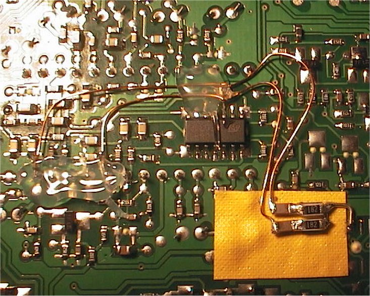 soldered and fixed wires soldered and fixed wires